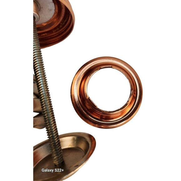 Aluminum & Copper Cookie Press & Icing Set With Pastry Piping Tips - Picture 13 of 15